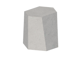 Sillas 3D - Taburete de piedra - Horm - Hexagon