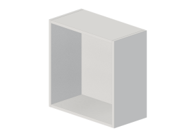 Meubles 3D - &Eacute;tag&egrave;re en bois laqu&eacute; - Ikea - Sm&aring;stad