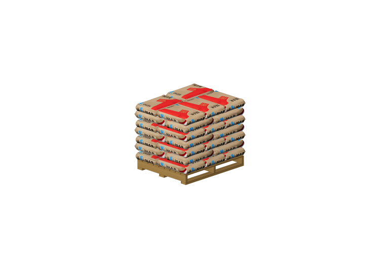 Zementsäcke auf Pallet - ACCA software Zementsäcke auf Pallet - ACCA software