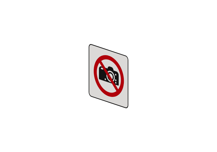 Prohibido tomar fotografías - P029 - ACCA software Prohibido tomar fotografías - P029 - ACCA software