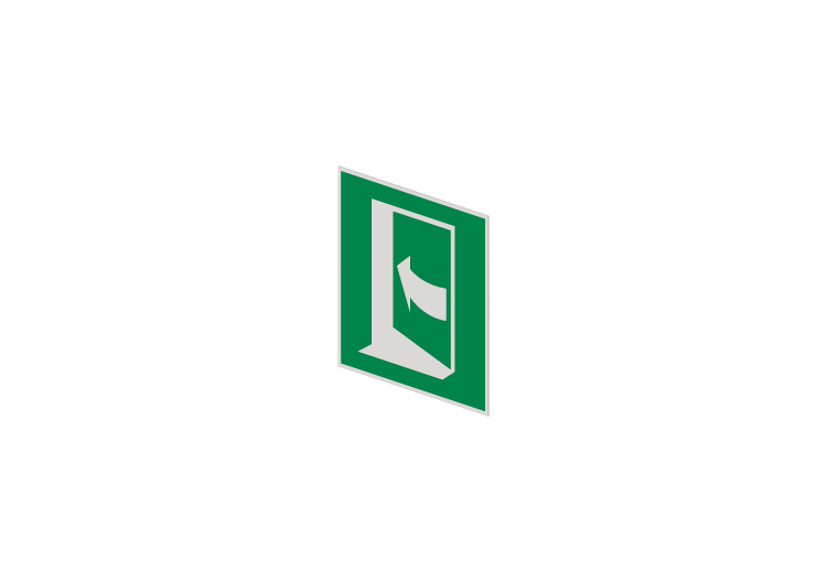Door that opens by pushing on the left side - E022 - ACCA... Door that opens by pushing on the left side - E022 - ACCA...