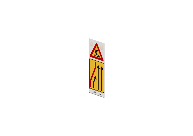 Presegnale di cantiere mobile – 399/a - ACCA software Presegnale di cantiere mobile – 399/a - ACCA software