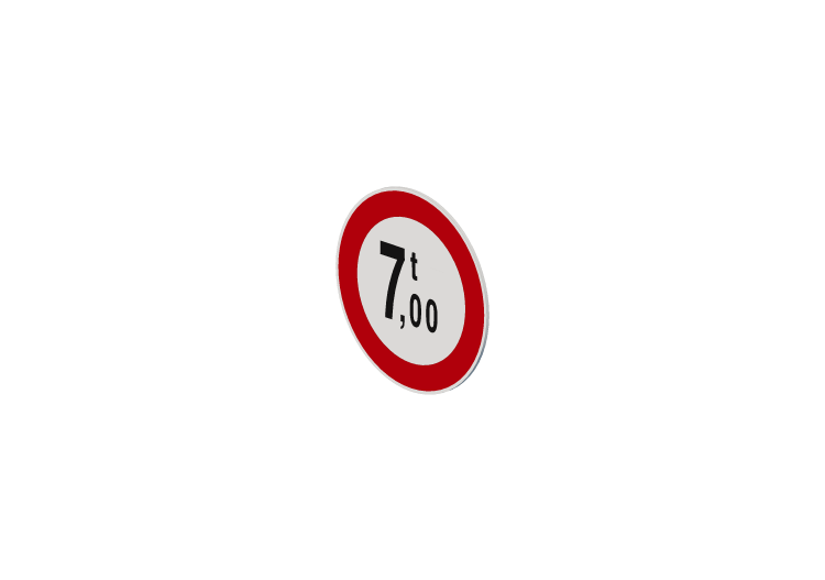 Transit verboten für Fahrzeuge mit einer Masse von mehr als... Transit verboten für Fahrzeuge mit einer Masse von mehr als...