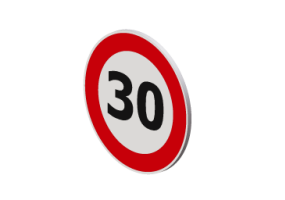 Velocidad m&aacute;xima 30