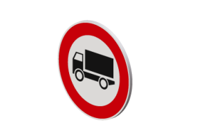 Circulación prohibida a los camiones que superan 3,5 T