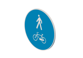 Geh- und Radweg