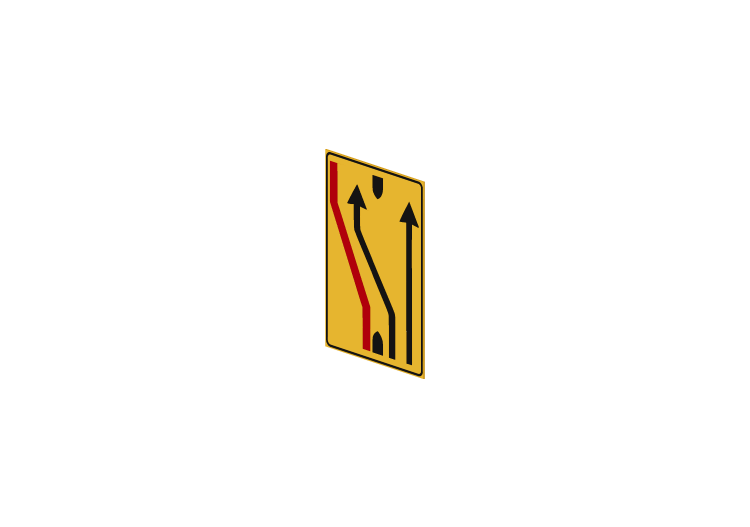 Closed carriageways roadsign – 411/f - ACCA software Closed carriageways roadsign – 411/f - ACCA software