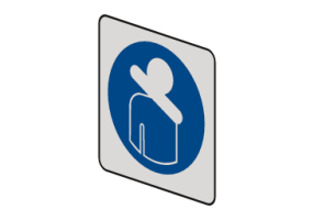 Cough and sneeze in the inside of your elbow crease