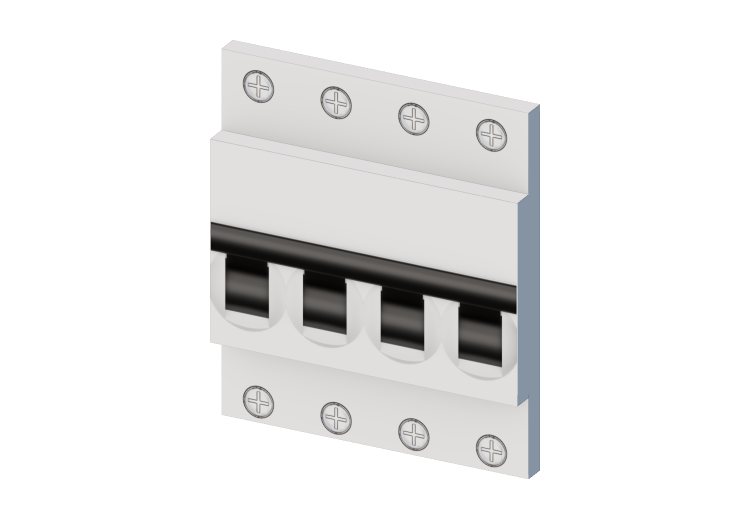 Thermal-magnetic circuit breaker 3P+N - 4 M - ACCA software Thermal-magnetic circuit breaker 3P+N - 4 M - ACCA software