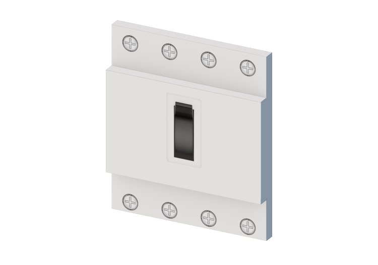 Guardamotor magnetotérmico con mando a palanca 3P+N - 4 M -... Guardamotor magnetotérmico con mando a palanca 3P+N - 4 M -...