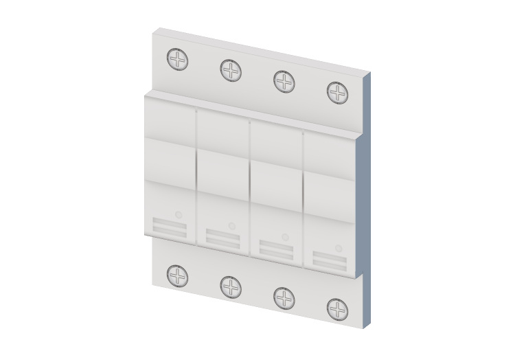 Interrupteur sectionneur - fusible 4P - 4 M - ACCA software Interrupteur sectionneur - fusible 4P - 4 M - ACCA software