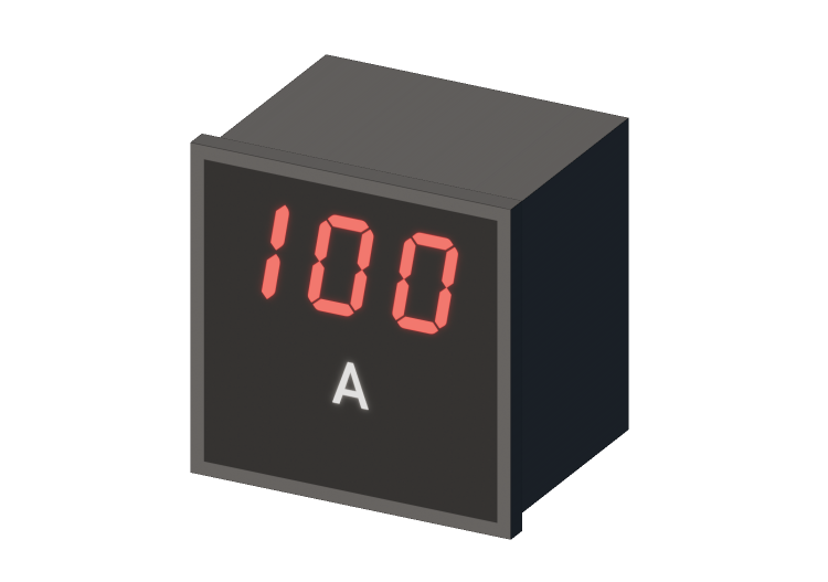 Digital A.T. panel ammeter - ACCA software Digital A.T. panel ammeter - ACCA software