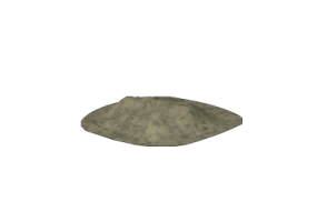 3D-Materialien - Sandhaufen