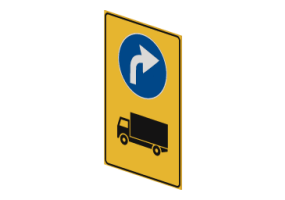Preavviso deviazione autocarri obbligatoria &ndash; 409/a