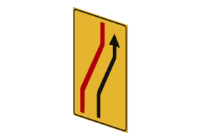 Segnale di carreggiata chiuse &ndash; 412/c
