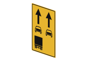 Use of lanes available - 414/c