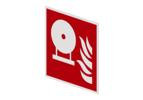 Fixed fire extinguisher - F013