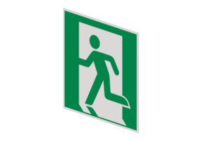 Emergency exit to the left - E001