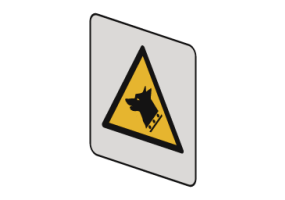 Perro guardi&aacute;n - W013