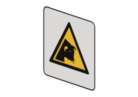 Danger, Taureau - W034