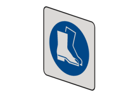 Mandatory safety footwear - M008