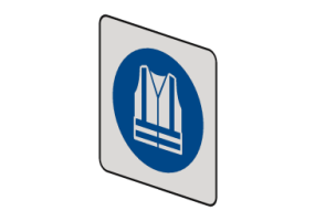 Gilet de s&eacute;curit&eacute; haute visibilit&eacute; obligatoire - M015