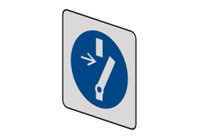 Desconectar antes de realizar una actividad de mantenimiento o una reparaci&oacute;n - M021