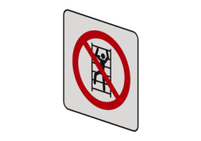 Escalade interdite - P009