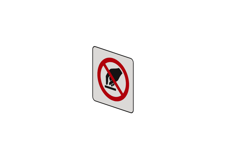 Interdiction de toucher - P010 - ACCA software Interdiction de toucher - P010 - ACCA software