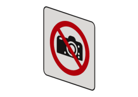 No photos allowed - P029