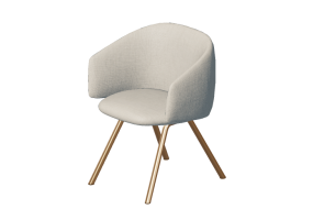 3D Chairs - Fabric armchair - Allermuir - Bastille - BST01