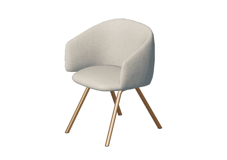 Chaises 3D - Fauteuil en tissu - Allermuir - Bastille -... Chaises 3D - Fauteuil en tissu - Allermuir - Bastille -...