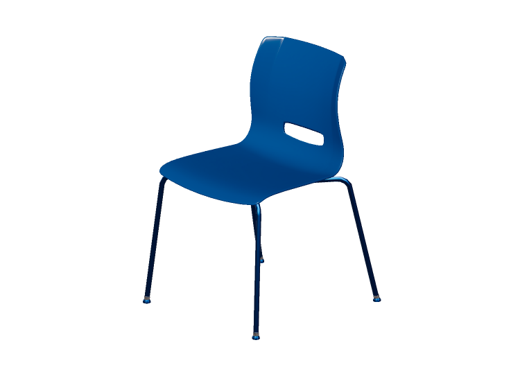 Sedie 3D - Sedia in plastica - Allermuir - Casper - CS2 -... Sedie 3D - Sedia in plastica - Allermuir - Casper - CS2 -...