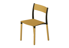 Sillas 3D - Silla de pl&aacute;stico - Allermuir - Folk - FLK103