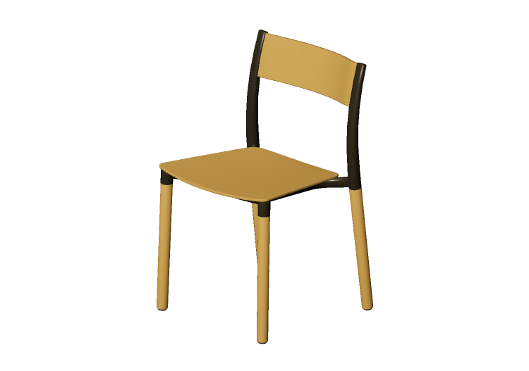 3D Stühle - Stuhl aus Plastik - Allermuir - Folk - FLK103 -... 3D Stühle - Stuhl aus Plastik - Allermuir - Folk - FLK103 -...