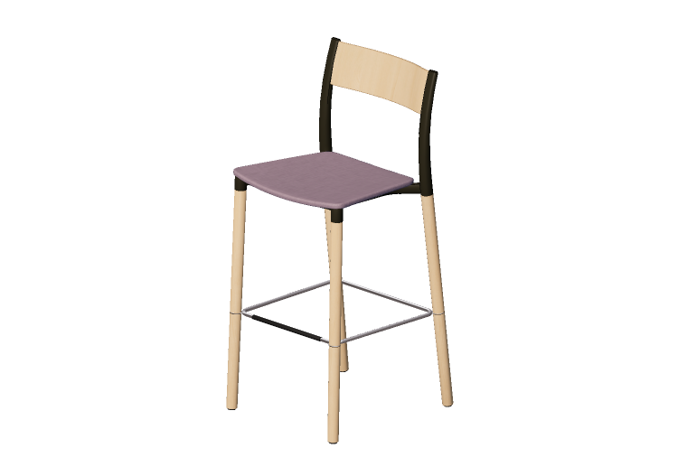 Cadeiras 3D - Banqueta em tecido - Allermuir - Folk -... Cadeiras 3D - Banqueta em tecido - Allermuir - Folk -...