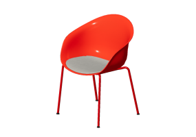 3D Chairs - Chair with upholstered seat - Allermuir - Kin - 302U1