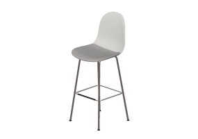 Sedie 3D - Sgabello con seduta imbottita - Allermuir - Kin - 602U1