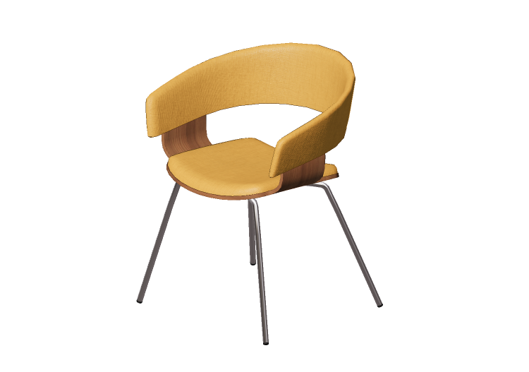 3D Stühle - Stuhl aus Stoff - Allermuir - Mollie - A580 -... 3D Stühle - Stuhl aus Stoff - Allermuir - Mollie - A580 -...