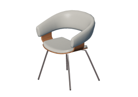 3D Chairs - Fabric chair - Allermuir - Mollie - A680