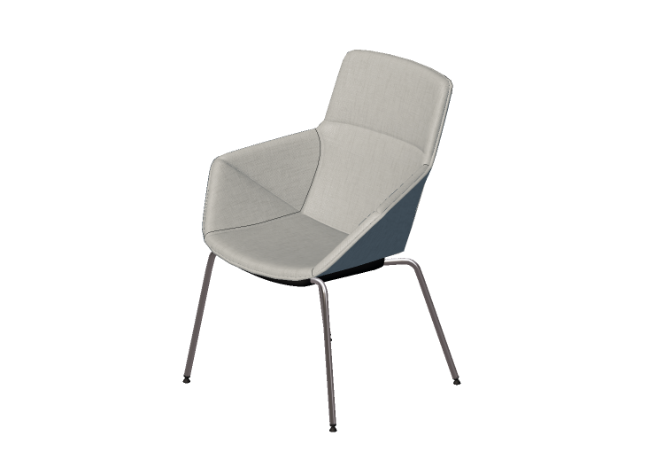 Chaises 3D - Chaise en tissu - Allermuir - Phoulds - PH3 -... Chaises 3D - Chaise en tissu - Allermuir - Phoulds - PH3 -...