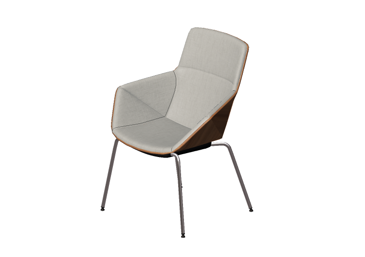 Chaises 3D - Chaise en tissu - Allermuir - Phoulds - PH3U -... Chaises 3D - Chaise en tissu - Allermuir - Phoulds - PH3U -...