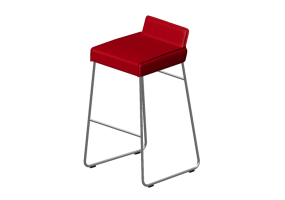 Cadeiras 3D - Banqueta em tecido - Allermuir - Tommo - A534