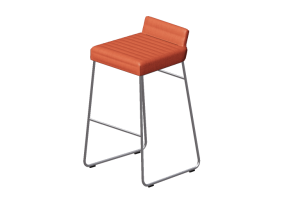 Cadeiras 3D - Banqueta em tecido - Allermuir - Tommo - A534Q