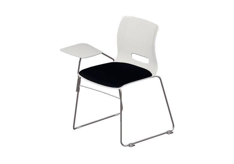 3D Chairs - Chair with upholstered seat - Allermuir -... 3D Chairs - Chair with upholstered seat - Allermuir -...