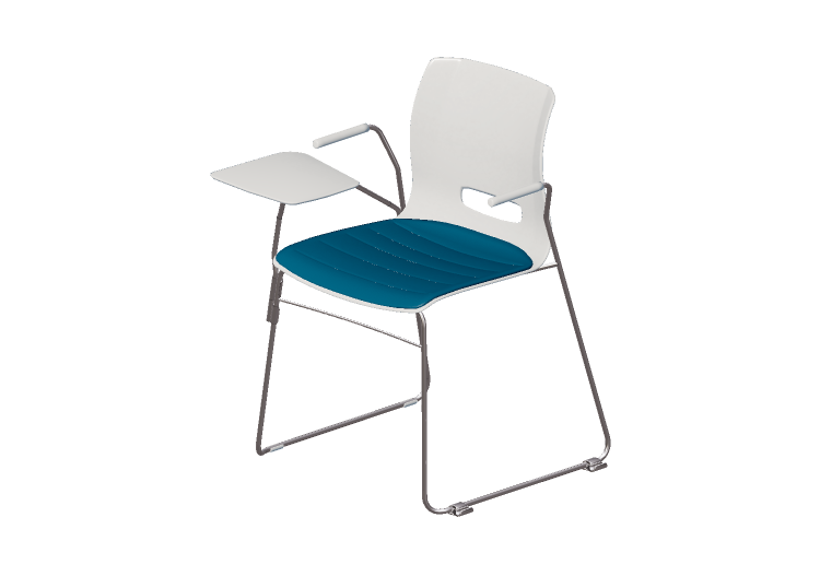 Chaises 3D - Chaise avec assise rembourrée - Allermuir -... Chaises 3D - Chaise avec assise rembourrée - Allermuir -...