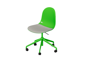 Sillas 3D - Silla con asiento acolchado - Allermuir - Kin - 105U1
