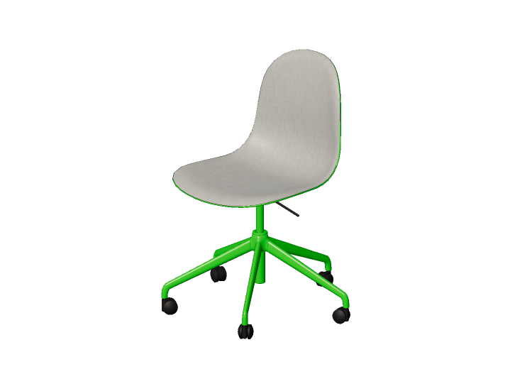 3D Chairs - Fabric chair - Allermuir - Kin - 105U2 -... 3D Chairs - Fabric chair - Allermuir - Kin - 105U2 -...
