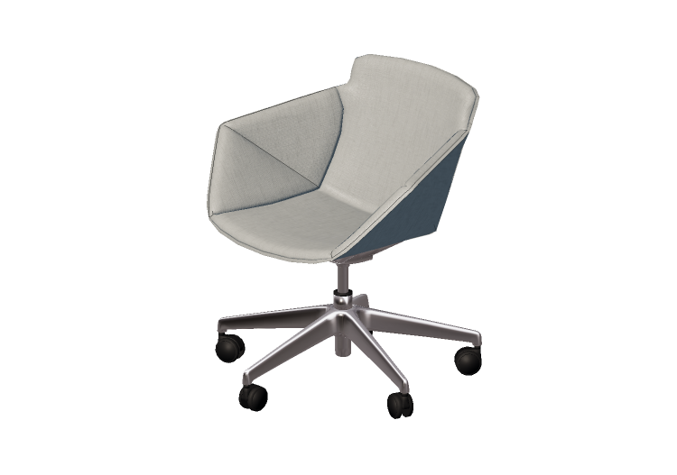 Sillas 3D - Silla de tela - Allermuir - Phoulds - PH7 -... Sillas 3D - Silla de tela - Allermuir - Phoulds - PH7 -...