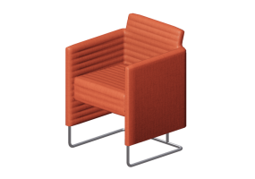 3D Sessel - Sessel aus Stoff - Allermuir - Tommo - A530Q